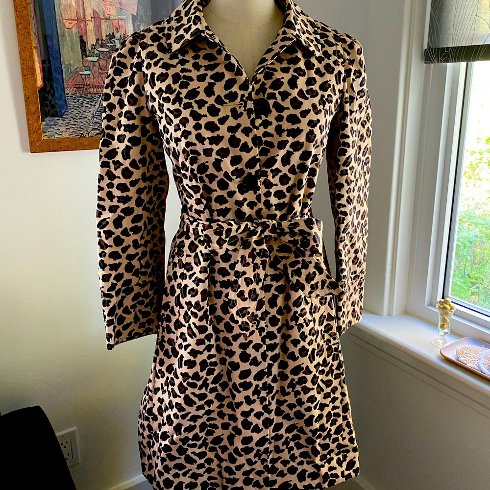 Marc by Marc Jacobs - Leopard Trench Coat - S